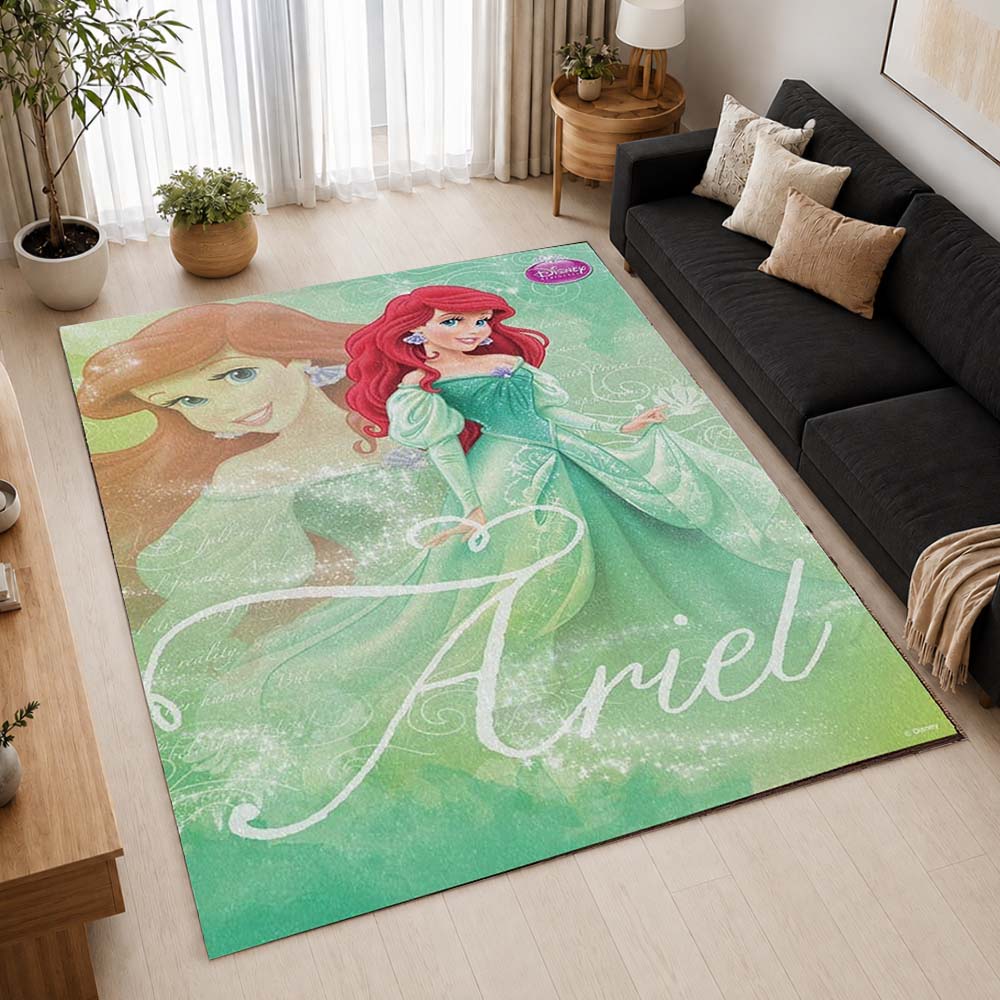 The Little Mermaid Ariel 18 Area Rug - The Little Mermaid Floor Mat 2