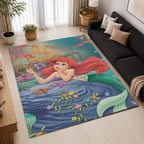 The Little Mermaid Ariel 19 Area Rug - The Little Mermaid Floor Mat 2