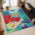 The Little Mermaid Ariel 20 Area Rug - The Little Mermaid Floor Mat 2