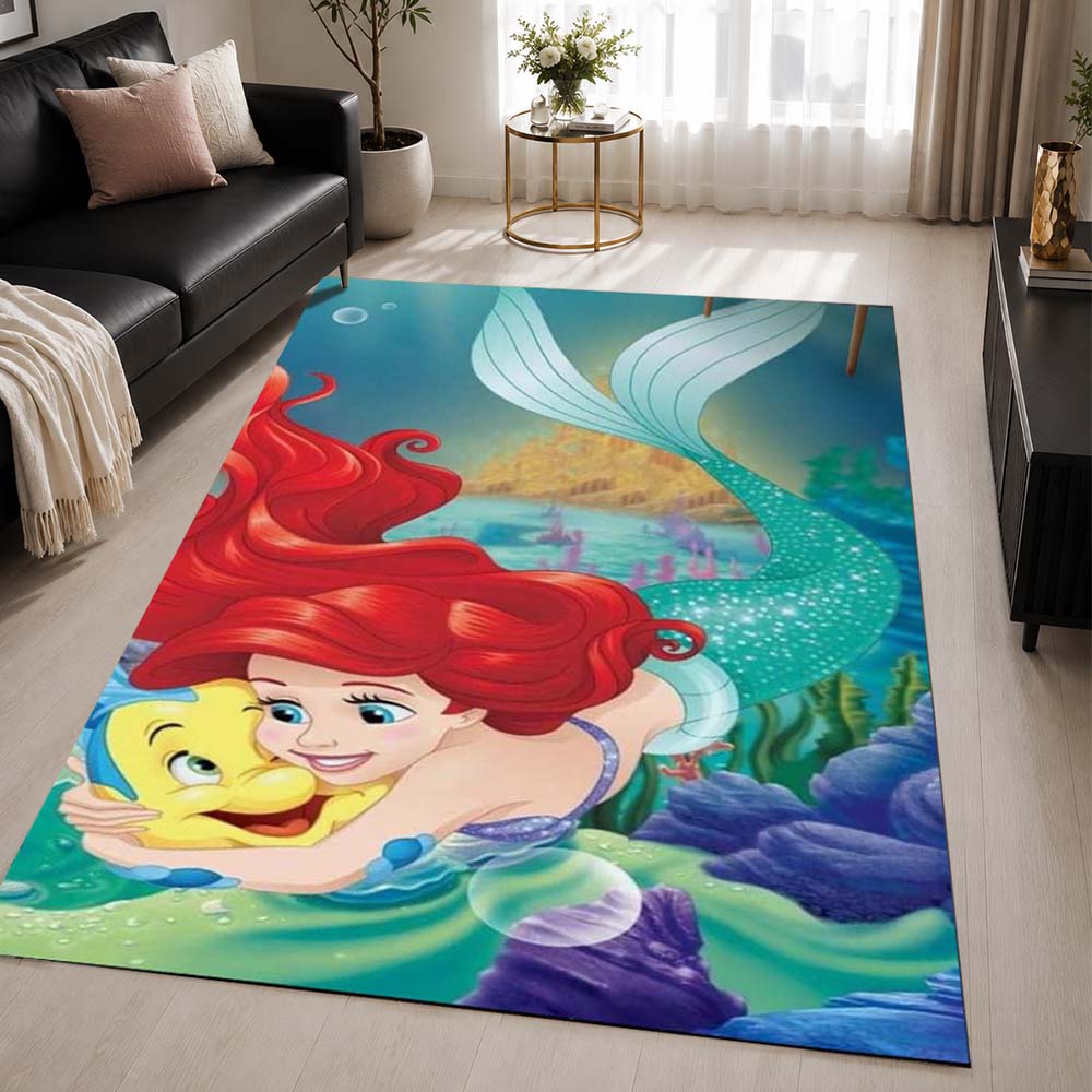 The Little Mermaid Ariel 20 Area Rug - The Little Mermaid Floor Mat