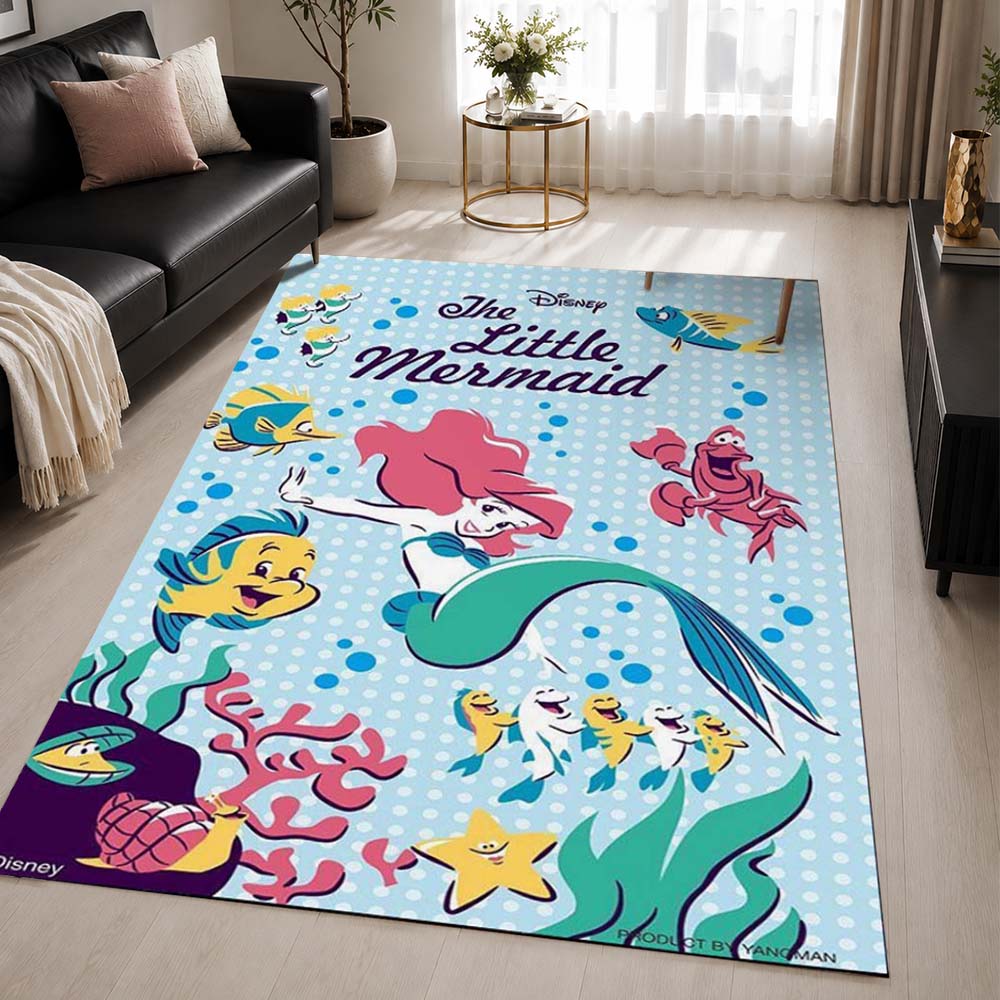 The Little Mermaid Ariel 22 Area Rug - The Little Mermaid Floor Mat