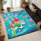 The Little Mermaid Ariel 23 Area Rug - The Little Mermaid Floor Mat 2