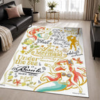 The Little Mermaid Ariel 24 Area Rug - The Little Mermaid Floor Mat