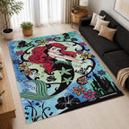 The Little Mermaid Ariel 25 Area Rug - The Little Mermaid Floor Mat 2