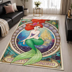 The Little Mermaid Ariel 27 Area Rug - The Little Mermaid Floor Mat