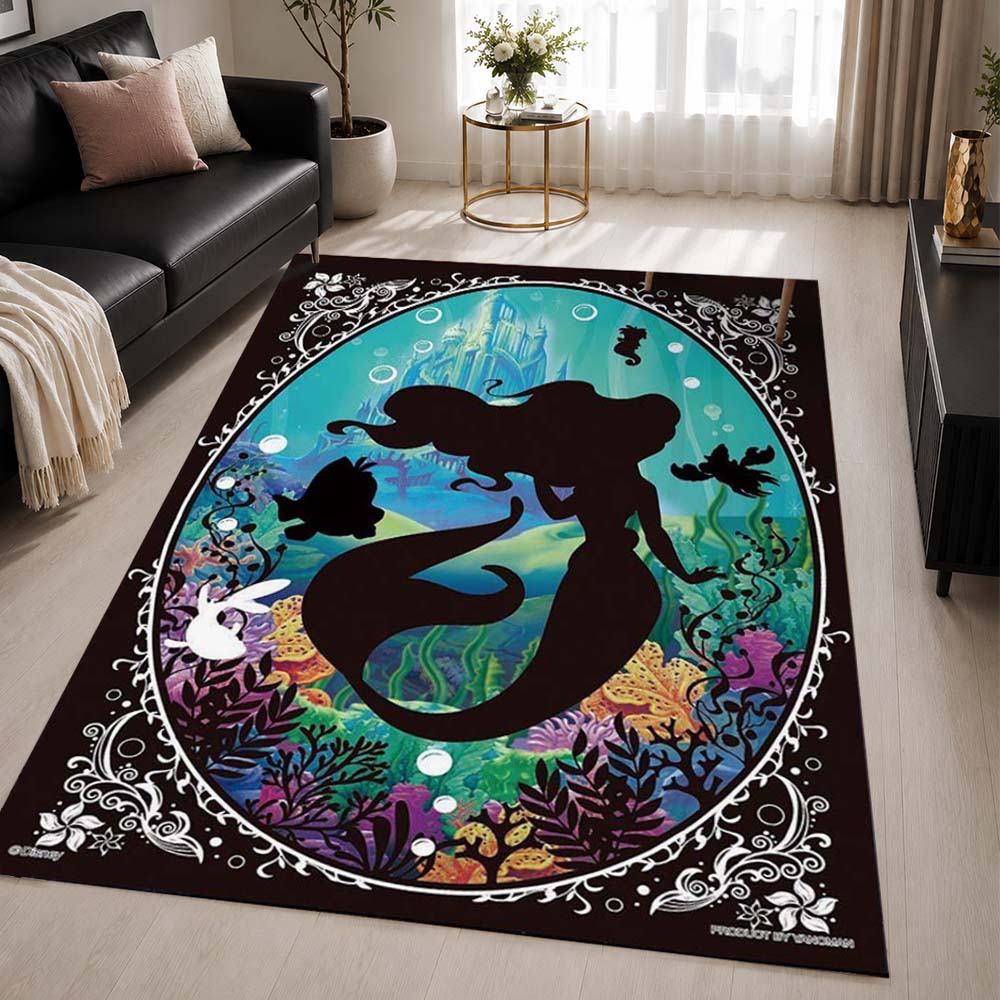 The Little Mermaid Ariel 28 Area Rug - The Little Mermaid Floor Mat