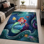The Little Mermaid Ariel 29 Area Rug - The Little Mermaid Floor Mat