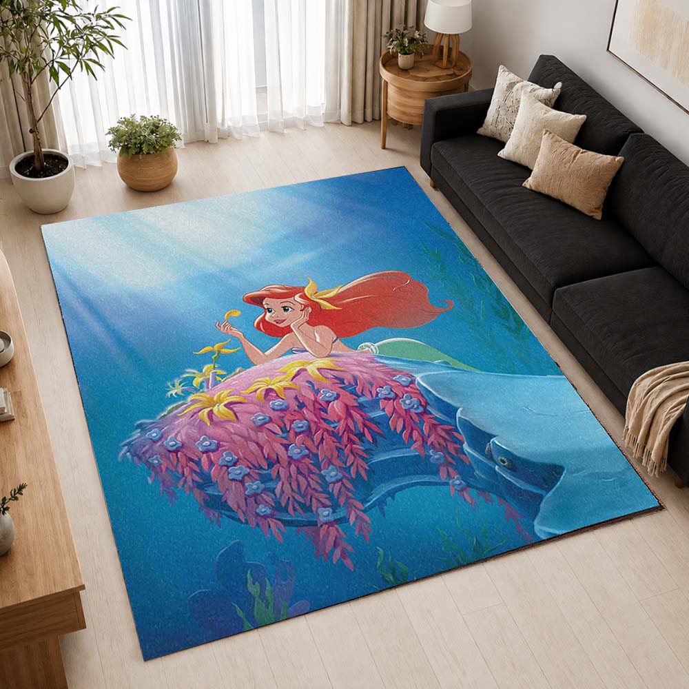 The Little Mermaid Ariel 36 Area Rug - The Little Mermaid Floor Mat 2