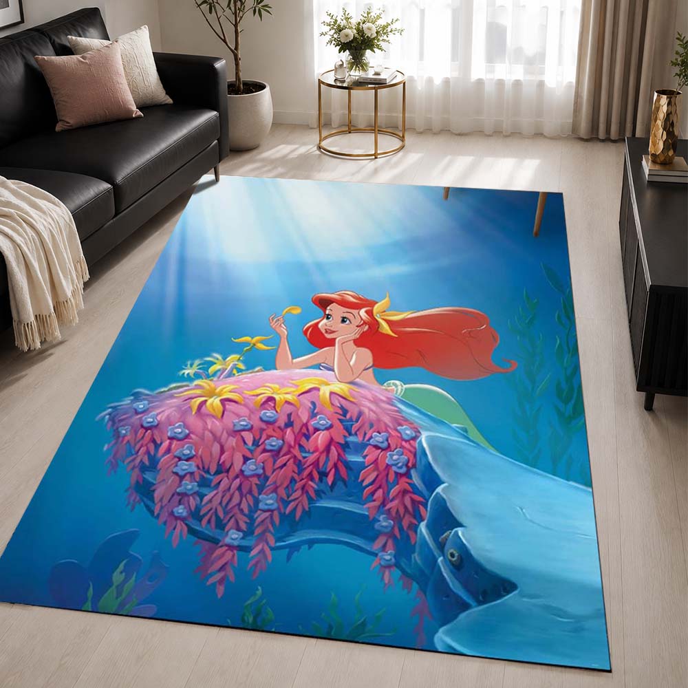 The Little Mermaid Ariel 36 Area Rug - The Little Mermaid Floor Mat