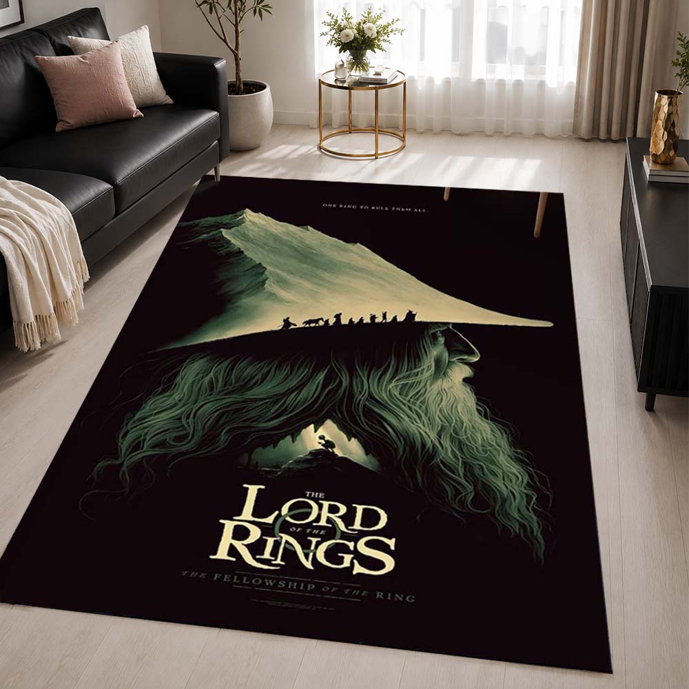 The Lord Of The Rings The Fellowship Of The Ring 2 Area Rug - The Lord of the Rings Floor Mat