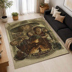 The Lord Of The Rings The Fellowship Of The Ring All Characters Area Rug - The Lord of the Rings Floor Mat 2