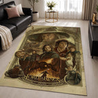 The Lord Of The Rings The Fellowship Of The Ring All Characters Area Rug - The Lord of the Rings Floor Mat