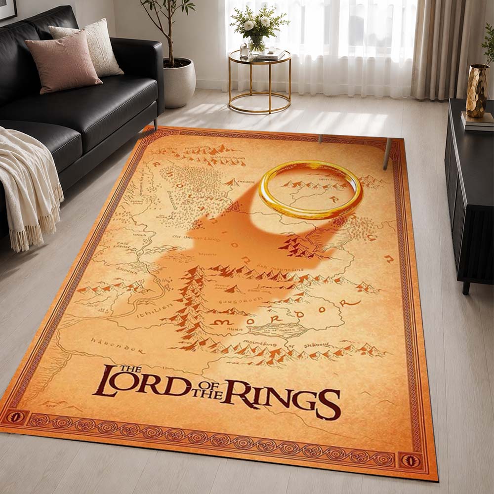 The Lord of The Rings 13 Area Rug - The Lord of the Rings Floor Mat