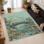 The Lord of The Rings 14 Area Rug - The Lord of the Rings Floor Mat 2