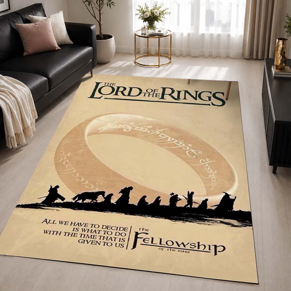 The Lord of The Rings 16 Area Rug - The Lord of the Rings Floor Mat