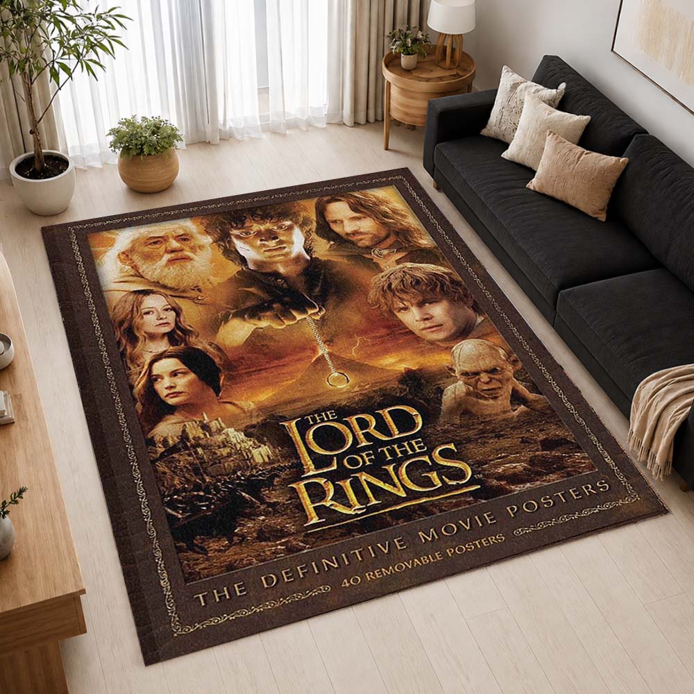 The Lord of The Rings 17 Area Rug - The Lord of the Rings Floor Mat 2