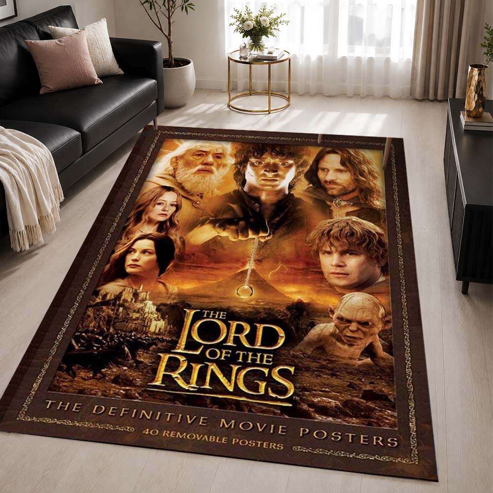 The Lord of The Rings 17 Area Rug - The Lord of the Rings Floor Mat