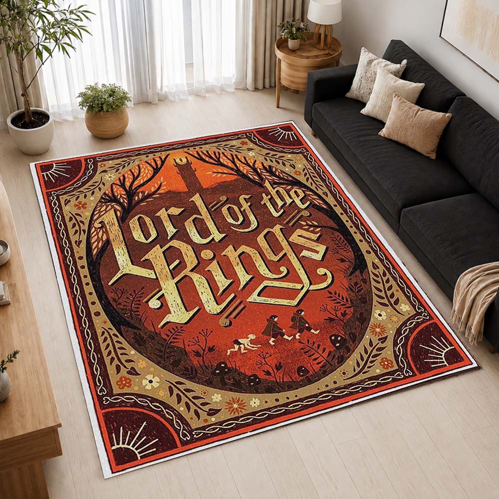 The Lord of The Rings 19 Area Rug - The Lord of the Rings Floor Mat 2