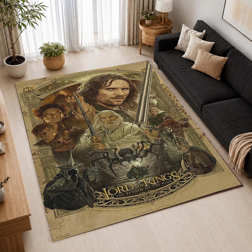 The Lord of The Rings The Return of The King Area Rug - The Lord of the Rings Floor Mat 2