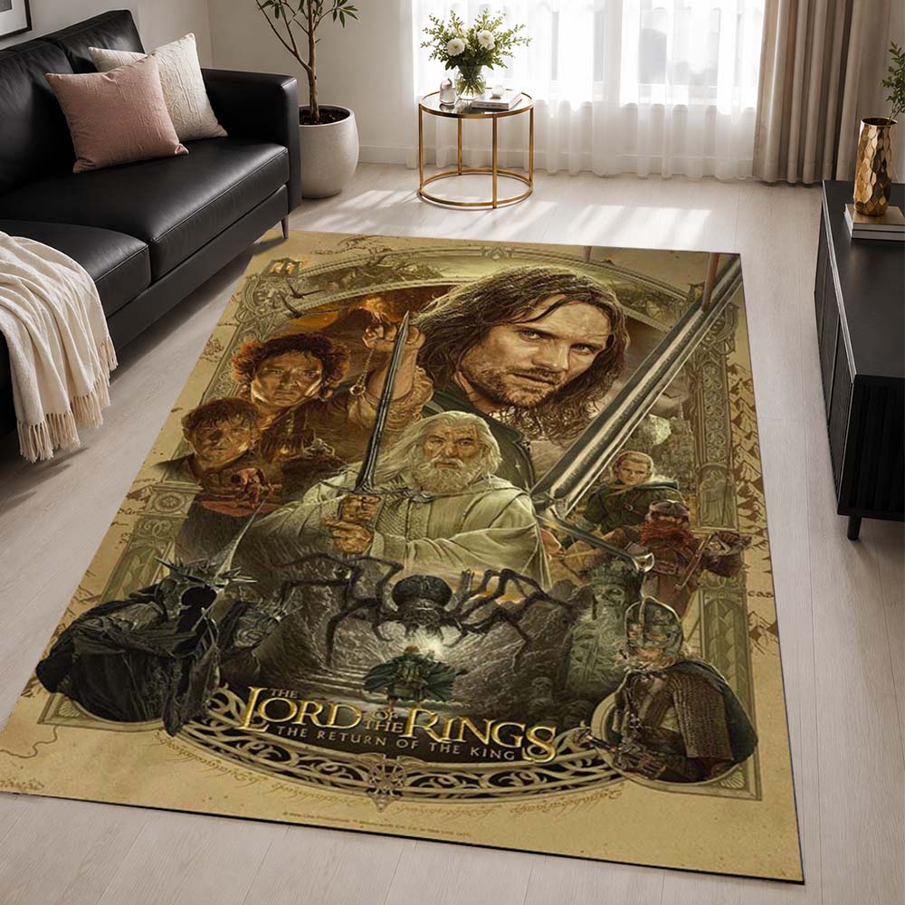 The Lord of The Rings The Return of The King Area Rug - The Lord of the Rings Floor Mat