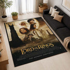 The Lord of The Rings The Two Towers The Journey Continues Area Rug - The Lord of the Rings Floor Mat 2