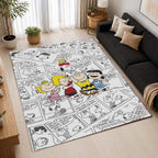 The Peanuts Characters 3 Area Rug - The Peanuts Floor Mat 2