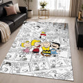 The Peanuts Characters 3 Area Rug - The Peanuts Floor Mat