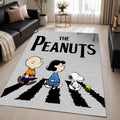 The Peanuts Characters 4 Area Rug - The Peanuts Floor Mat