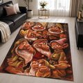 The Seven Dwarfs in Snow White Disney 03 Area Rug - Snow White Floor Mat