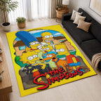 The Simpsons All Characters 03 Area Rug - The Simpsons Floor Mat 2