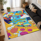 The Simpsons All Characters 05 Area Rug - The Simpsons Floor Mat 2