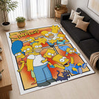 The Simpsons All Characters 1 Area Rug - The Simpsons Floor Mat 2