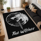 The Witcher Wild Hunt Wolf 02 Area Rug - The Witcher Floor Mat 2