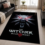 The Witcher Wild Hunt Wolf 1 Area Rug - The Witcher Floor Mat