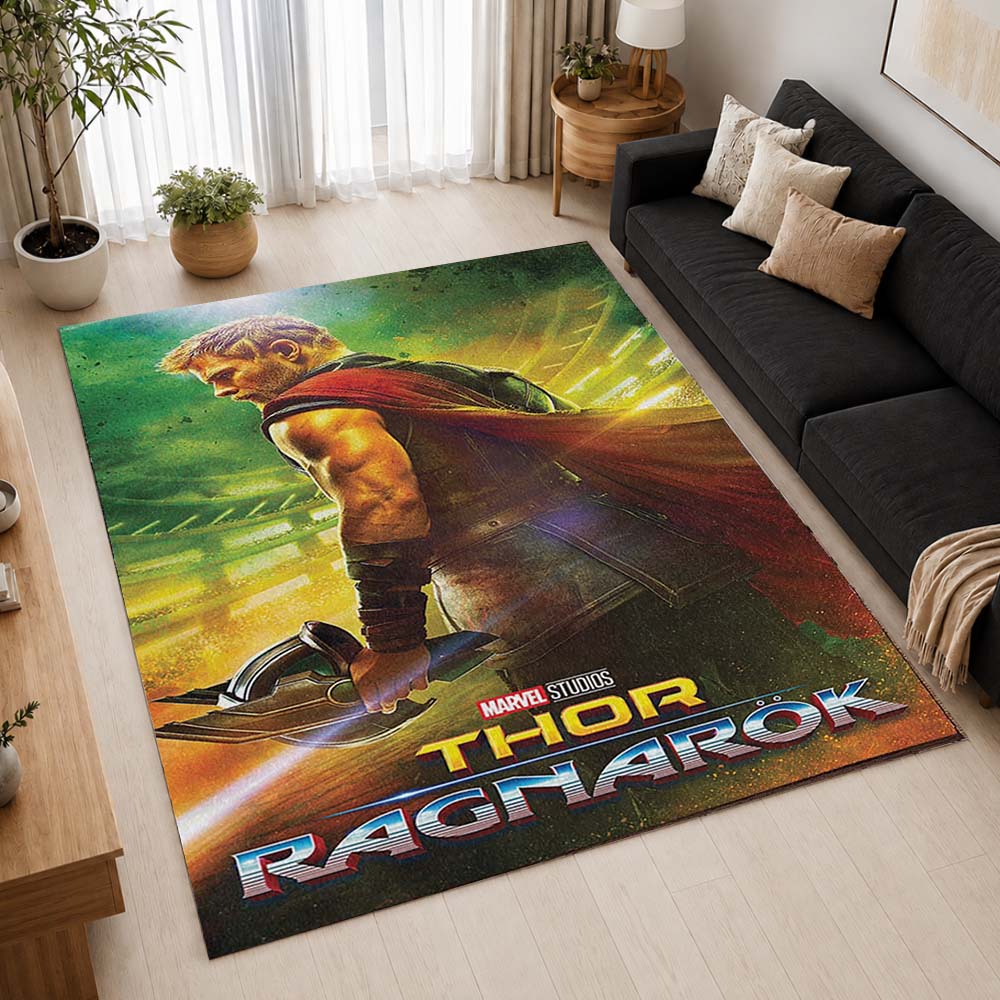 Thor Ragnarok Marvel Area Rug - Thor Floor Mat 2
