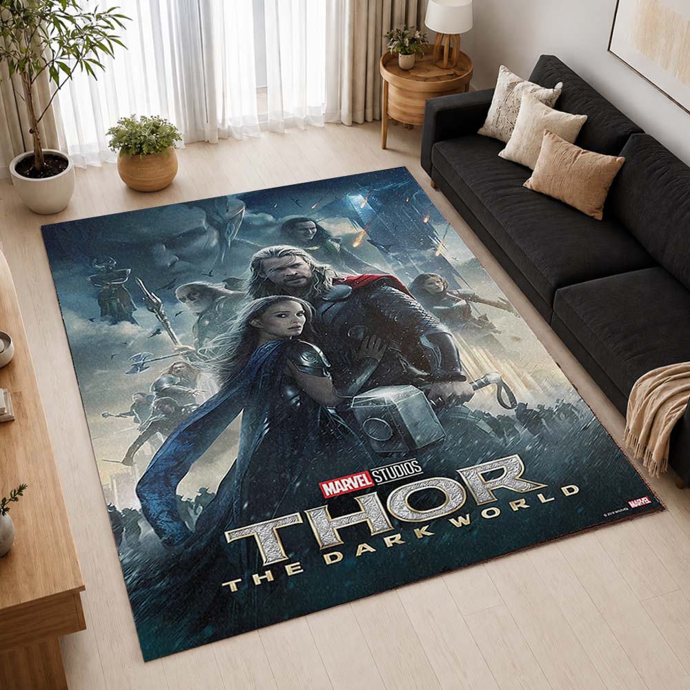 Thor The Dark World Marvel Area Rug - Thor Floor Mat 2