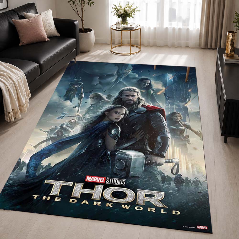Thor The Dark World Marvel Area Rug - Thor Floor Mat