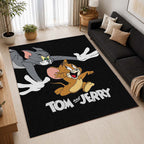 Tom And Jerry Cartoon Characters 06 Area Rug - Tom and Jerry Floor Mat 2