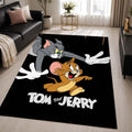 Tom And Jerry Cartoon Characters 06 Area Rug - Tom and Jerry Floor Mat
