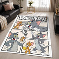 Tom And Jerry Cartoon Characters 11 Area Rug - Tom and Jerry Floor Mat