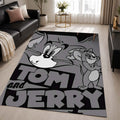 Tom And Jerry Cartoon Characters 13 Area Rug - Tom and Jerry Floor Mat