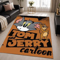Tom And Jerry Cartoon Characters 18 Area Rug - Tom and Jerry Floor Mat