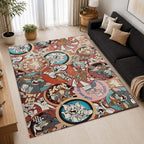 Tom And Jerry Cartoon Characters 20 Area Rug - Tom and Jerry Floor Mat 2