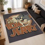Tom And Jerry Cartoon Characters 23 Area Rug - Tom and Jerry Floor Mat 2