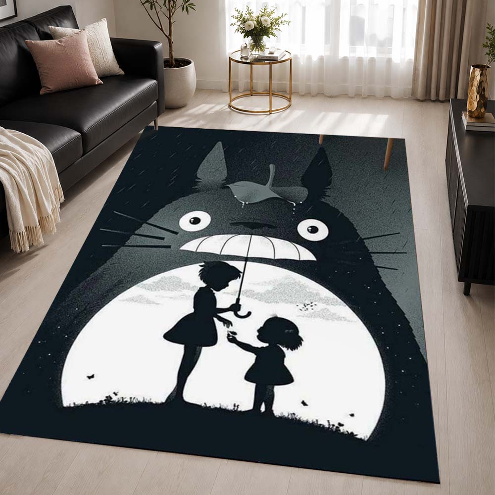 Totoro My Neighbor Totoro 27 Area Rug - My Neighbor Totoro Floor Mat