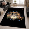 Totoro on the Bus 2 Area Rug - My Neighbor Totoro Floor Mat