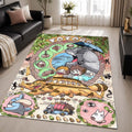 Totoro on the Bus 1 Area Rug - My Neighbor Totoro Floor Mat