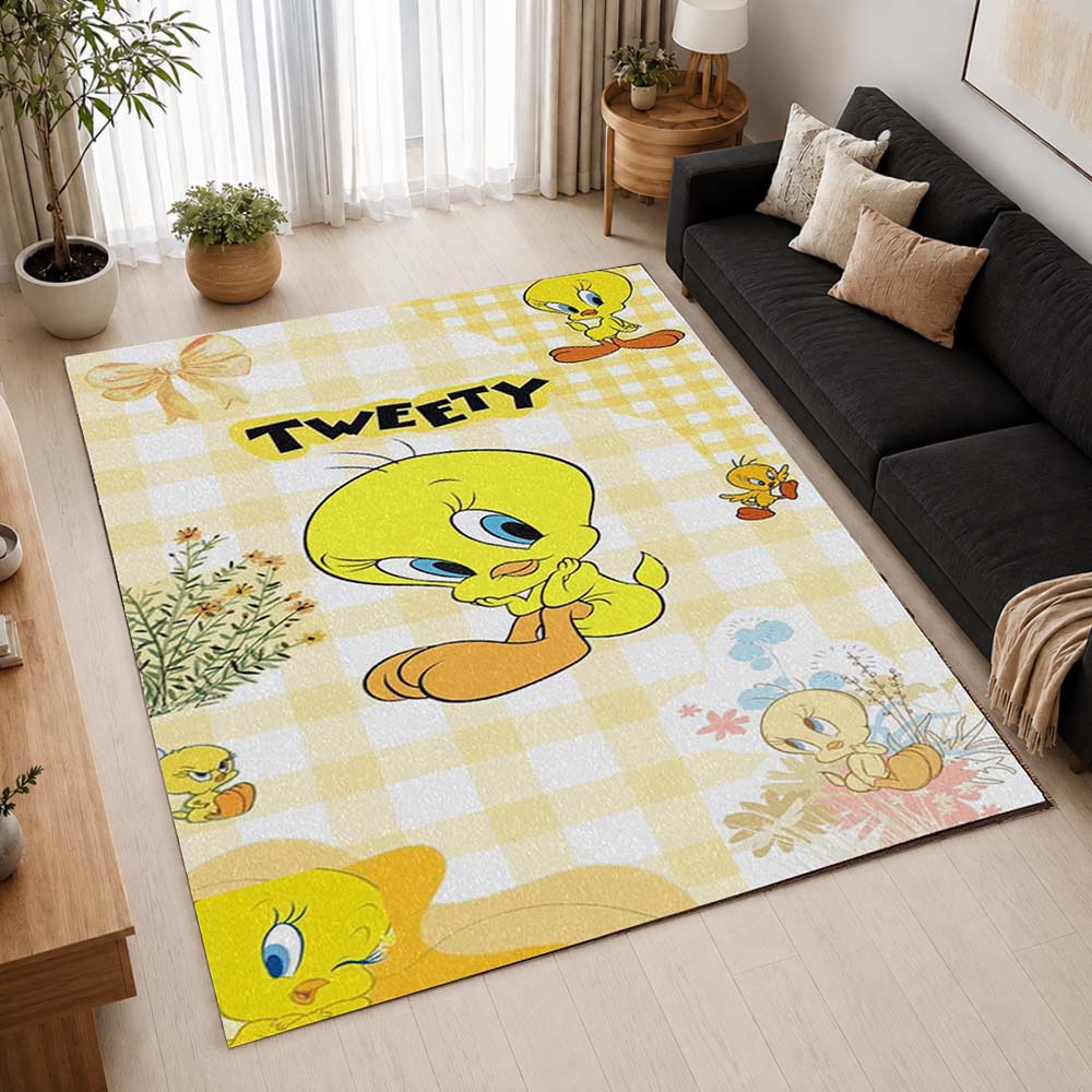 Tweety Bird Looney Tunes 05 Area Rug - Looney Tunes Floor Mat 2