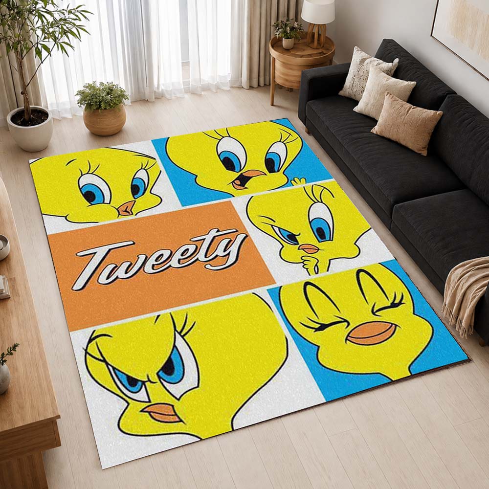 Tweety Bird Looney Tunes 09 Area Rug - Looney Tunes Floor Mat 2