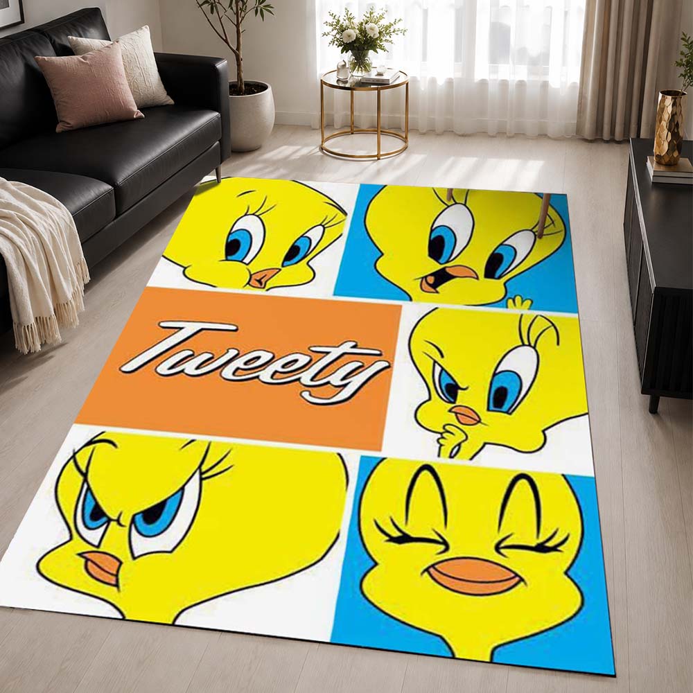 Tweety Bird Looney Tunes 09 Area Rug - Looney Tunes Floor Mat